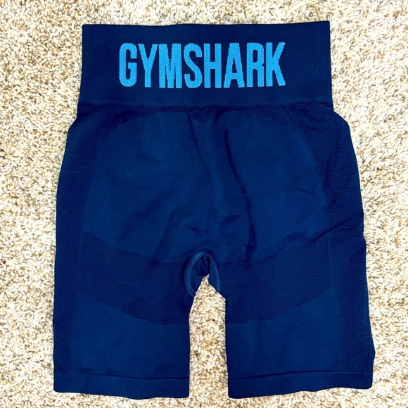 Gymshark Flex Cycling Shorts in Navy - Picture 1 of 12